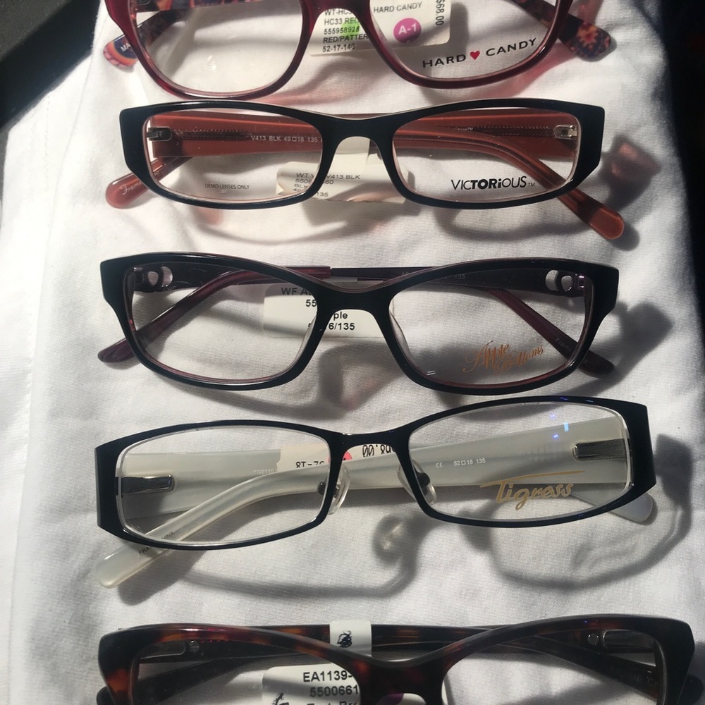 COVERGIRL Women's Glasses Collection - Red, Black, White